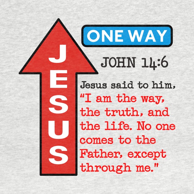 JESUS ONE WAY by Flabbart